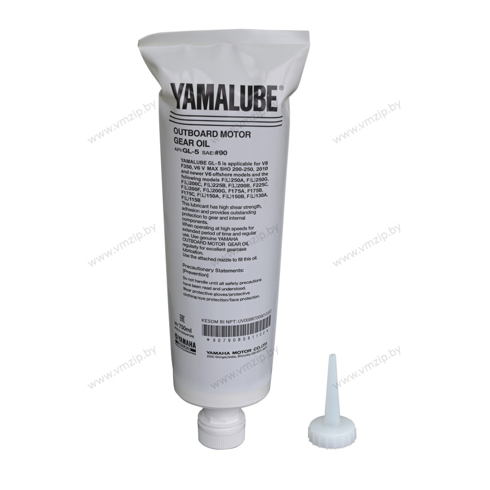 Масло трансмиссионное для ПЛМ Yamalube Gear Oil SAE 90 GL-5 (750 мл)