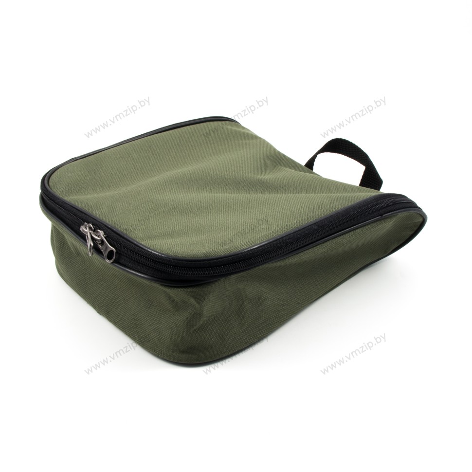 Косметичка СЛЕДОПЫТ "Дорожная" р.23х20,5х9 см, цв. олива Oxford/20/12/