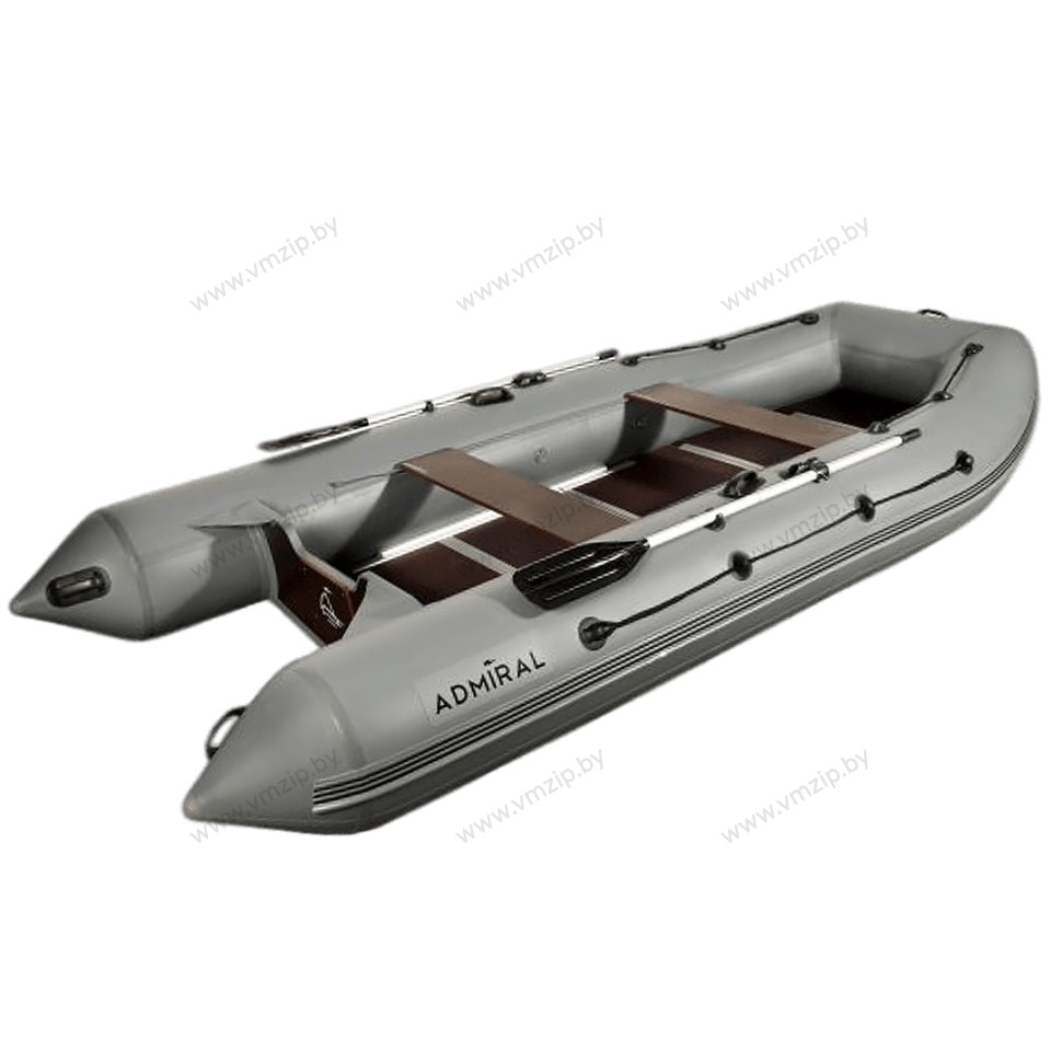 Лодка надувная моторная ADMIRAL 520 с пайолом 5,2м камуфляж/омон