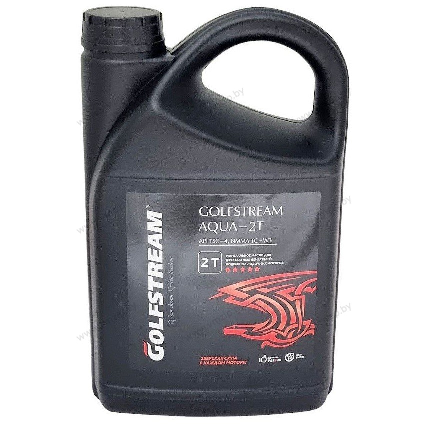 Масло GOLFSTREAM "2Т АКВА Стандарт" минеральное 3.7 л.