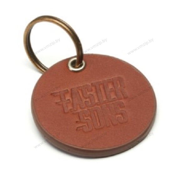 Брелок кожаный Faster Sons, коричневый N20-PK006-D0