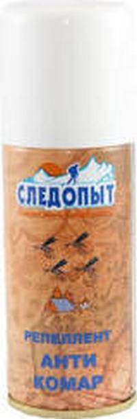 Репеллент "СЛЕДОПЫТ - Антикомар", металл. баллон, 140 см3 (аэрозоль) PF-IR-A140