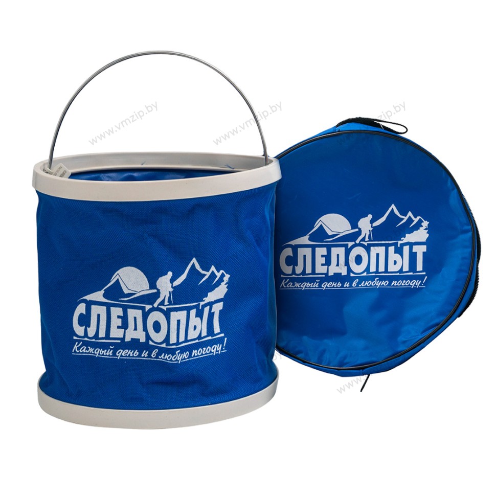 Ведро складное СЛЕДОПЫТ 11л синий PF-CT-F04