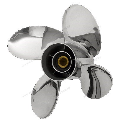 Винт нержавеющий 4-х лопастной для Suzuki DF70-140 PFO4R17PSF115 (14X17)