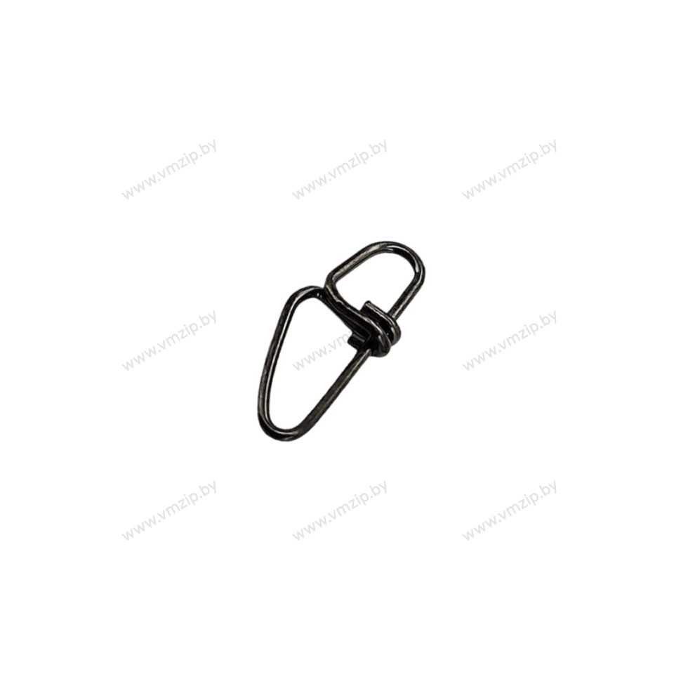 Застежка CROSS SNAP OF-6006-000b тест:4кг чёрный/никель
