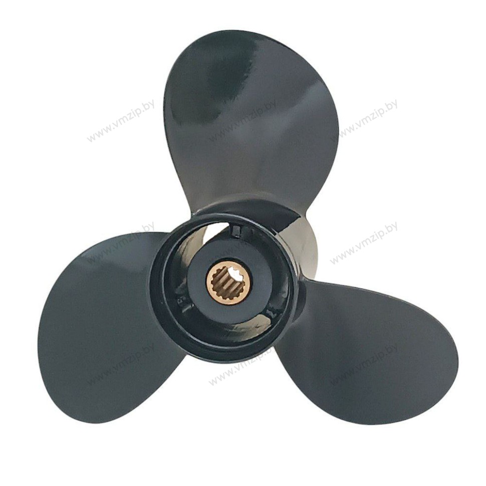 Винт алюминиевый 3 x 9 1/4 x 9" Mercury/Tohatsu 9.9-20 3BAB64518-1