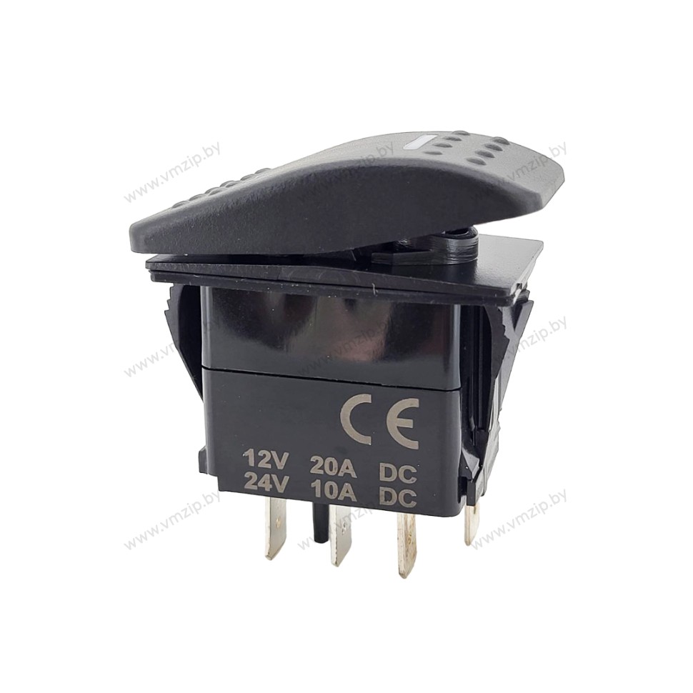 Включатель On-Off-On, SPDT, 12V, 20A SF50713-A4BW