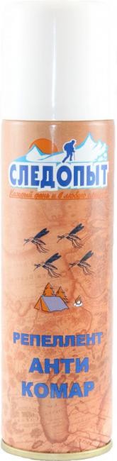 Репеллент "СЛЕДОПЫТ - Антикомар", металл. баллон, 210 см3 (аэрозоль) PF-IR-A210