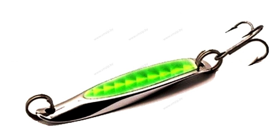 Блесна колеблющаяся Halco TWISTY 70г Green