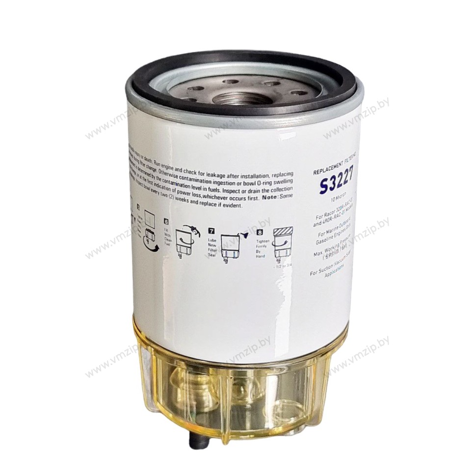 Топливный фильтр с отстойником OMC, Johnson S3227