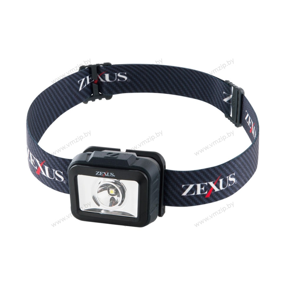 Фонарь налобный ZEXUS 50 LUMEN 1аккумулятор АА ZX240BK
