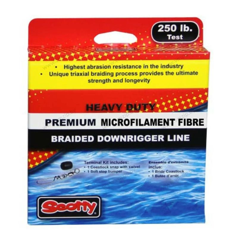 Шнур для даунриггера SCOTTY 45м, 75кг 2199