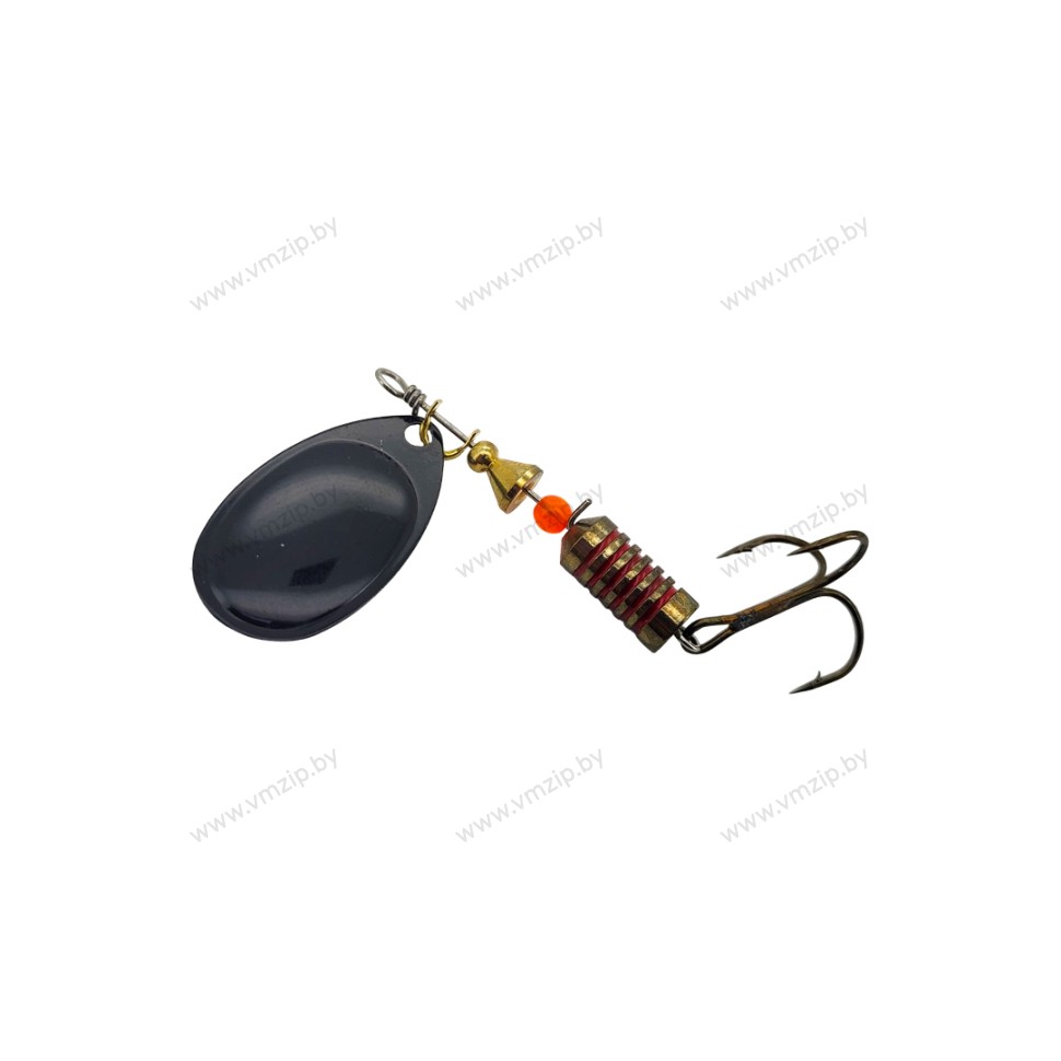 Блесна вращающаяся Nor Stream Aero Spinner №0 black 2,5гр