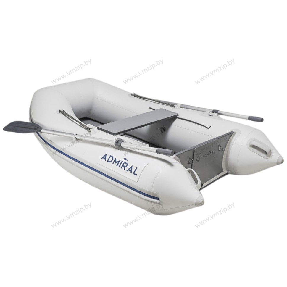 Лодка надувная моторная ADMIRAL 200 с НДНД 2м белый