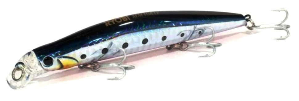 Воблер RYOBI SMART MINNOW MM1081S 108мм 15,8гр цвет 13