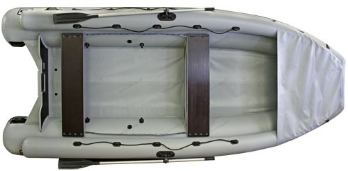 Лодка надувная Фрегат М-400 FM Jet серая