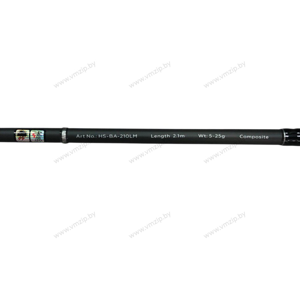 Комплект-удилище спиннинговое Helios Black Asteria 210/катушка/шнур (HS-BA-210LM/RO3000)