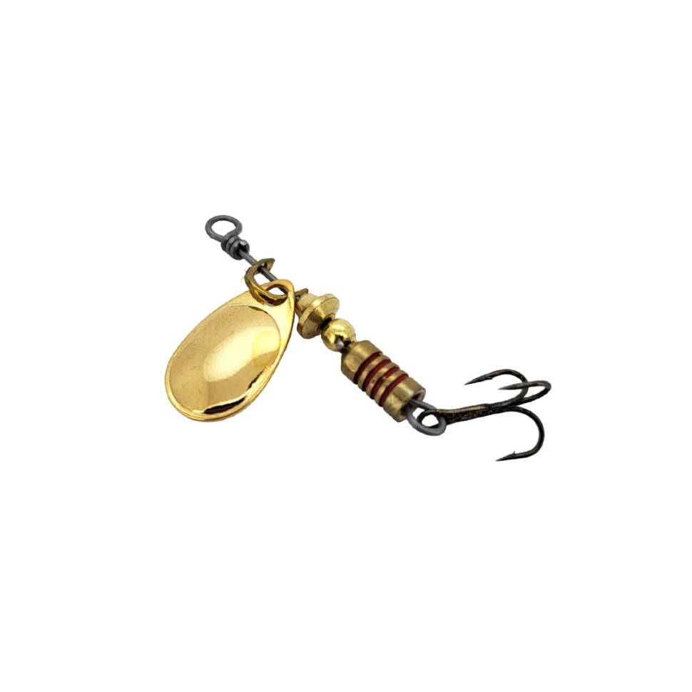 Блесна вращающаяся Nor Stream Aero Spinner №00 gold 1,5гр