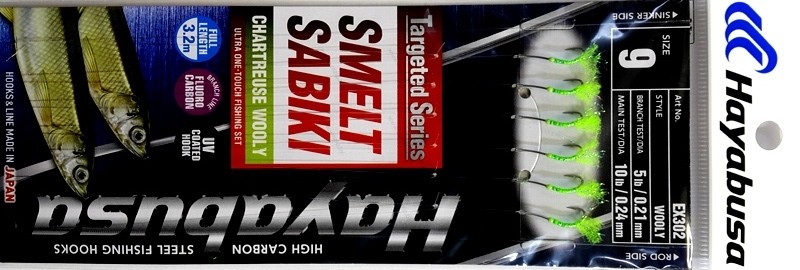 Оснастка на корюшку, зубаря HAYABUSA EX302 №9