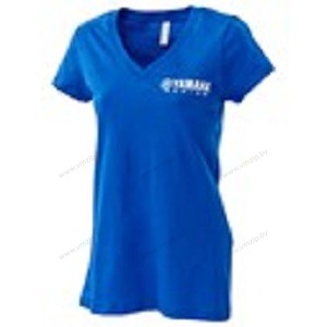 Футболка женская Yamaha Racing Royal V-Neck Tee