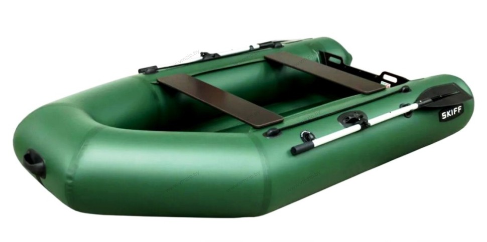 Лодка надувная моторная Skiff-320 НДНД 3,2м зелёный