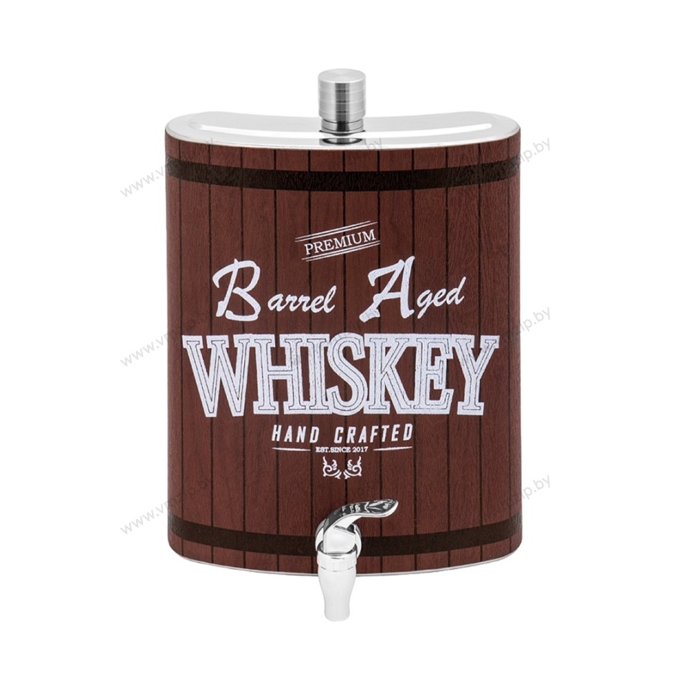 Фляга подарочная WHISKEY SLT-128 3,8л с кранчиком