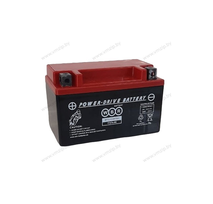 Аккумулятор WBR 150*87*93 MT12-7 (полярность прямая)
