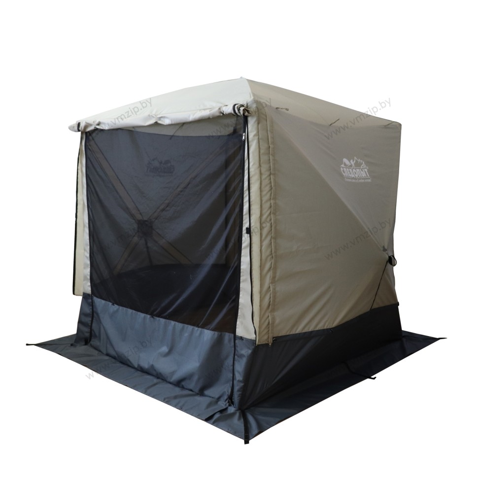 Шатер "СЛЕДОПЫТ" быстросборный, 2,1 х 2,1 м, h-2,05 м., S по полу-4,4 м/кв