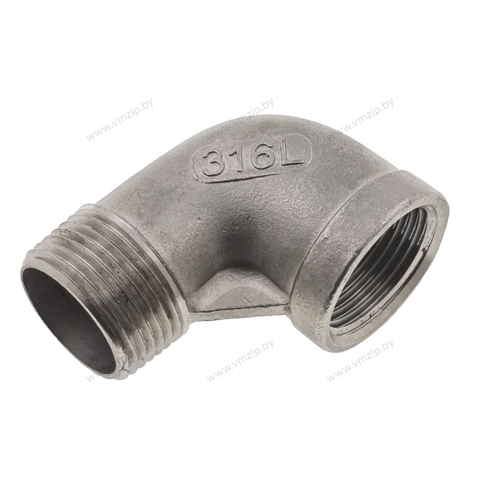 Уголок (патрубок) 1" C050404