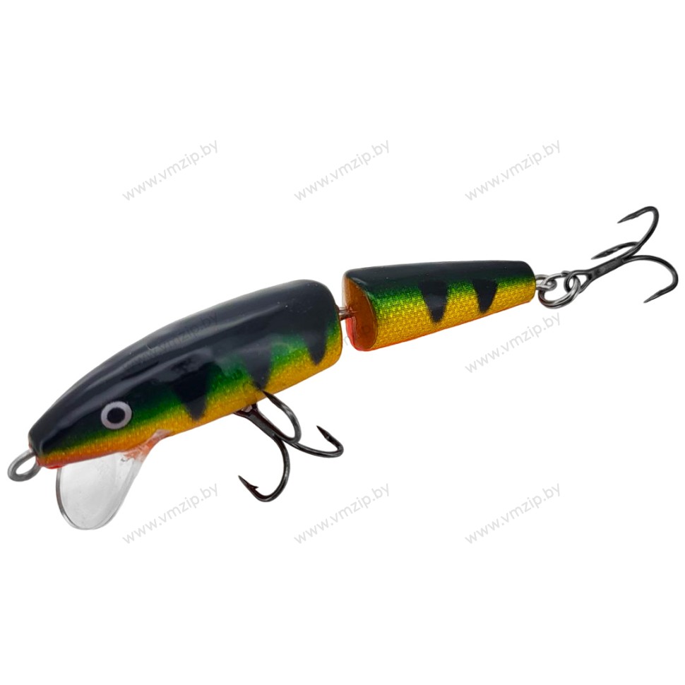 Воблер RAPALA Jointed J09/P заглубление 0,9 - 4,2м