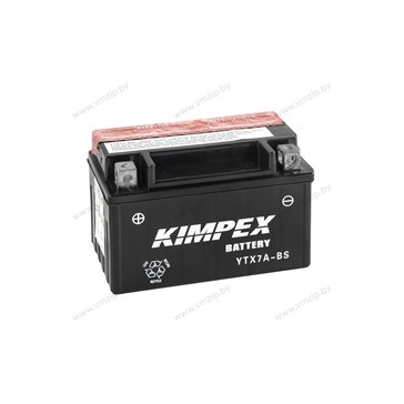 Батарея аккумуляторная, YTX7A-BS (YTX7A-BS-PP)