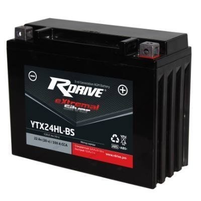 Аккумулятор R-Drive Exstremal Silver YTX24HL-BS