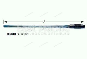 Вал приводной Yamaha 650/701 SuperJet '96-04 (6R7-45511-01-00)