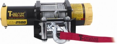 Лебедка T-MAX ATW PRO-2500 со стальным тросом