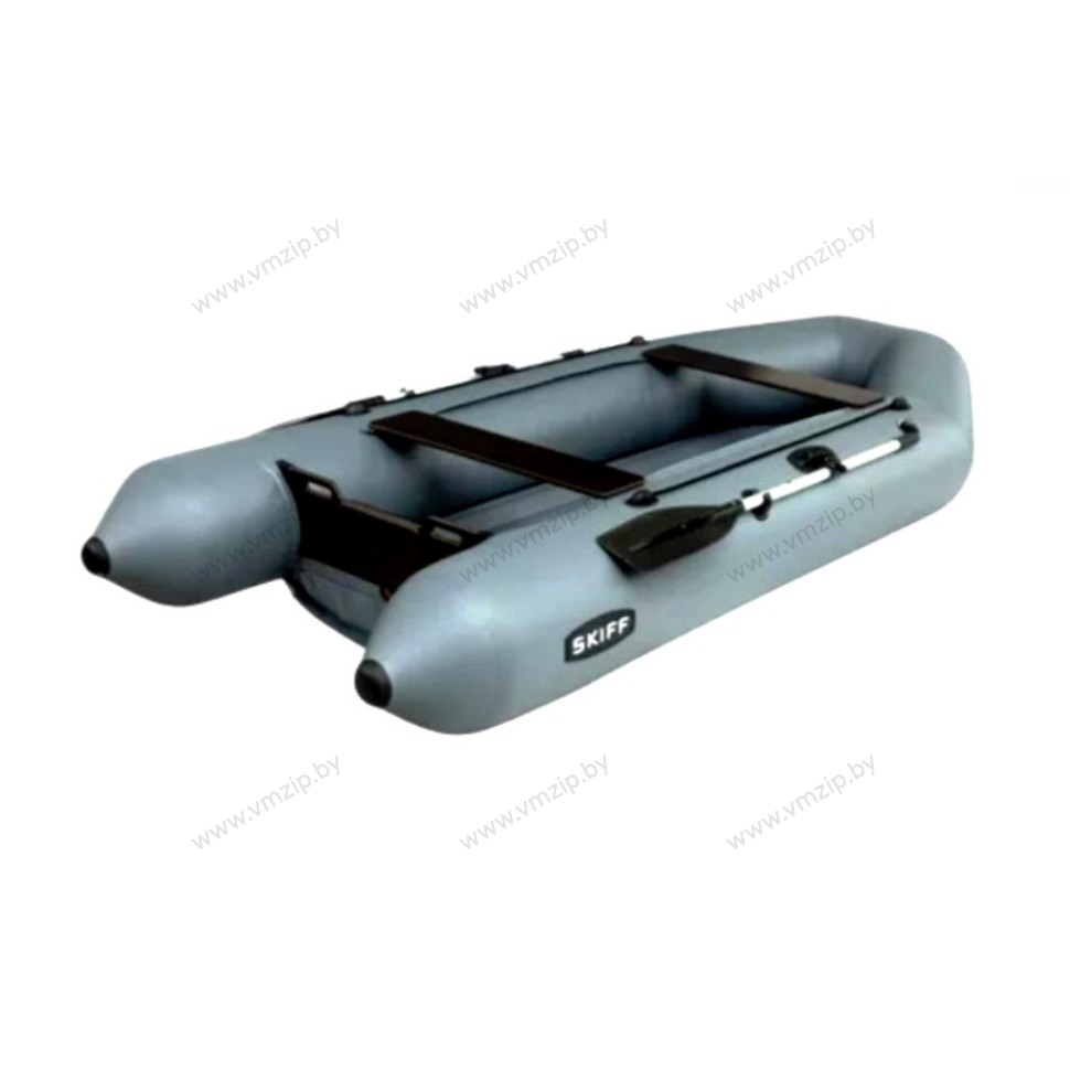 Лодка надувная моторная Skiff-270 НДНД 2,7м серый