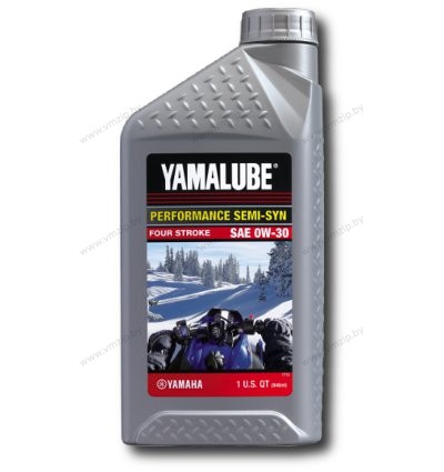 Масло полусинтетика для снегоходов YAMALUBE LUB00W30SS12 (банка 946мл)